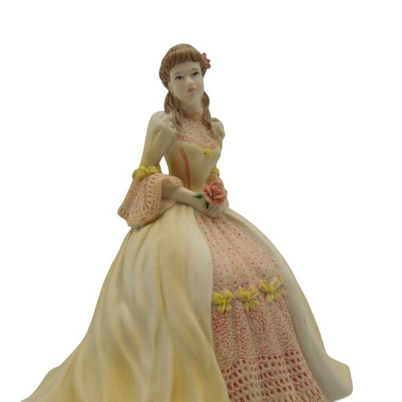 COALPORT Beau Monde KATE Porcelain Figurine 1993 England Vintage 5" - Picture 2 of 10